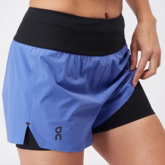 On Running Shorts XS Cobalt / Black S - Picture 3 of 8